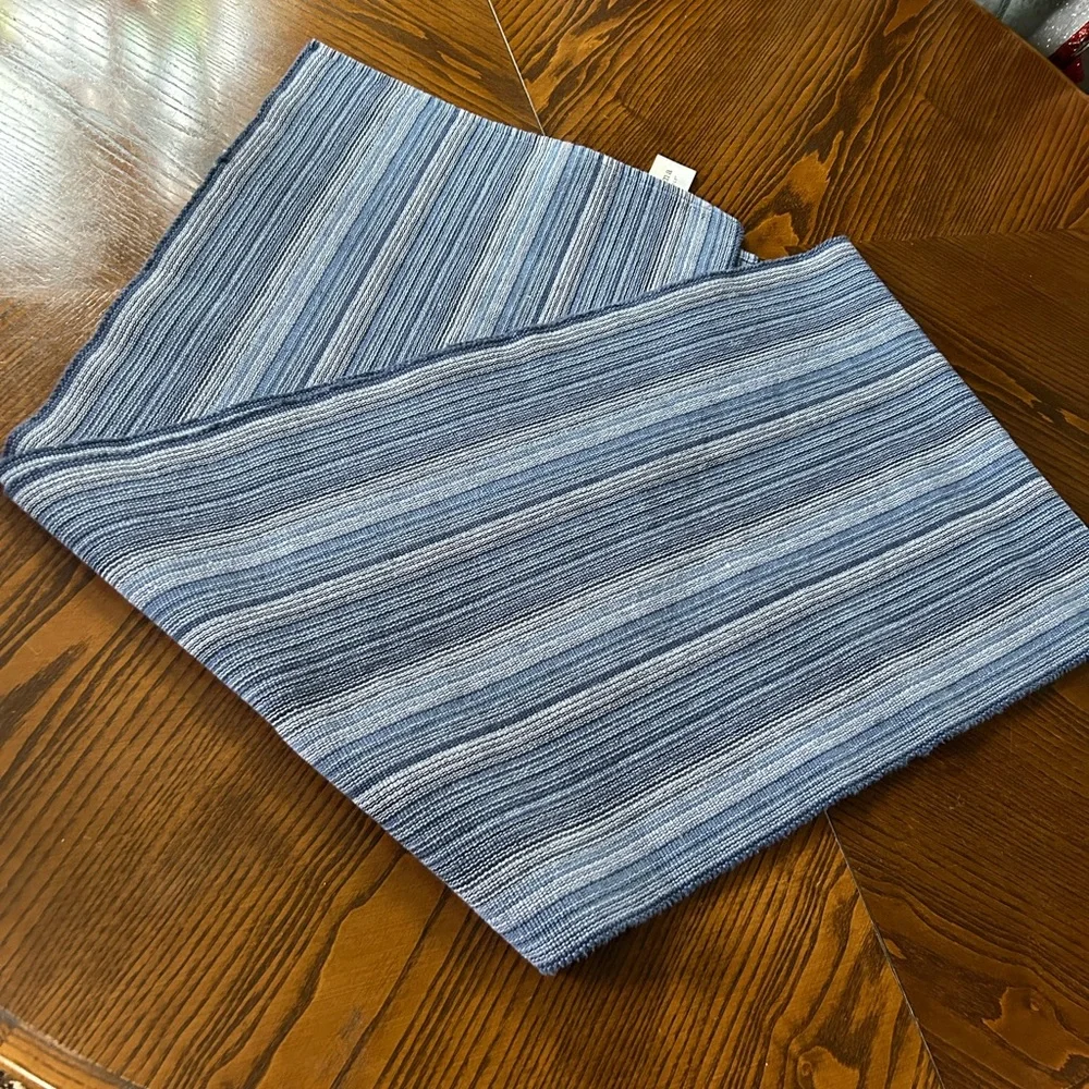 Blue Stripe Table-runner